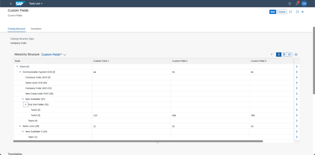 Atualização SAP S/4HANA Cloud